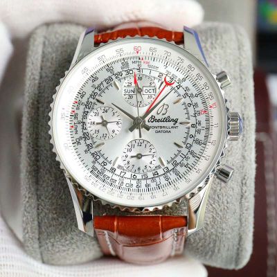 Breitling 43*14.1MM Etc.7751 Movement with Complications White Watch